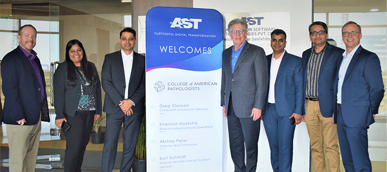 AST Welcomes College of American Pathologists (CAP) Leadership in Pune, India