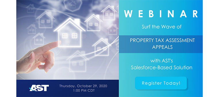 Surf the Wave of Property Tax Assessment Appeals with AST’s Salesforce-based Solution