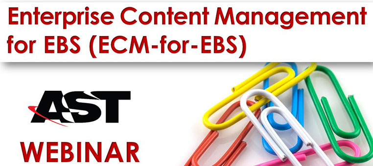 Enterprise Content Management (ECM) for EBS