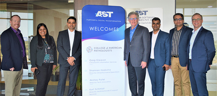 AST Welcomes College of American Pathologists (CAP) Leadership in Pune, India
